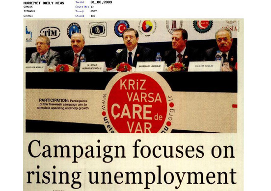 Campaign focuses on rising unemployment