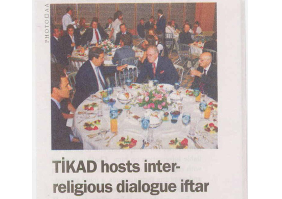 TİKAD hosts inter-religius dialogue iftar